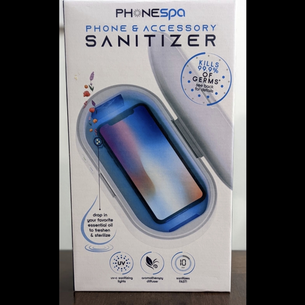 NEW Phone & Accessory  UV-C Sanitizer With Aromatherapy